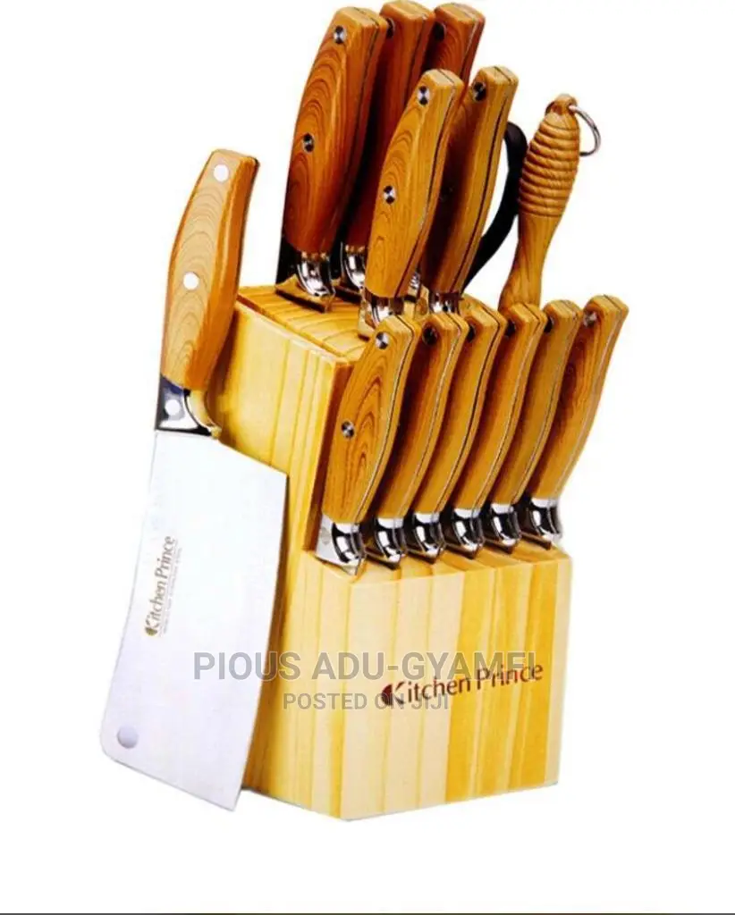 Kitchen Prince 15 PCS Knife Set