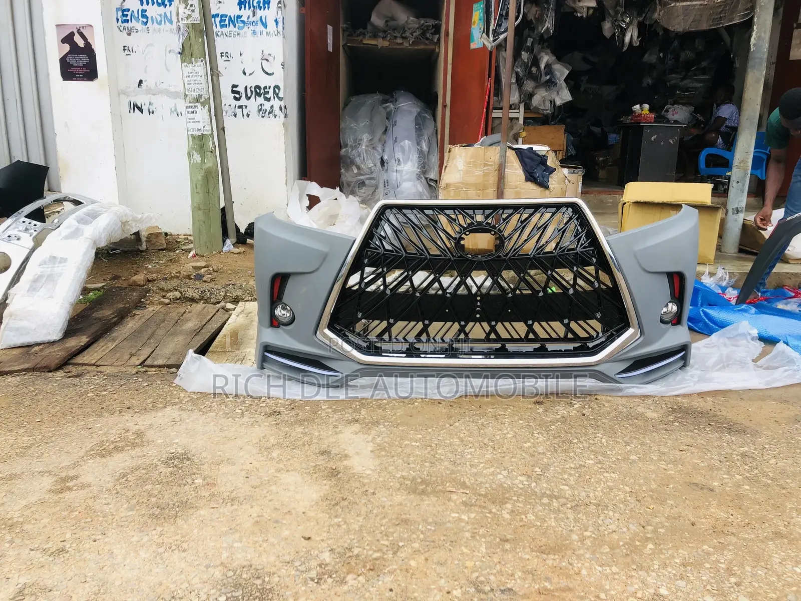 Highlander 15 19 Front and Back Bumper Complete Spec