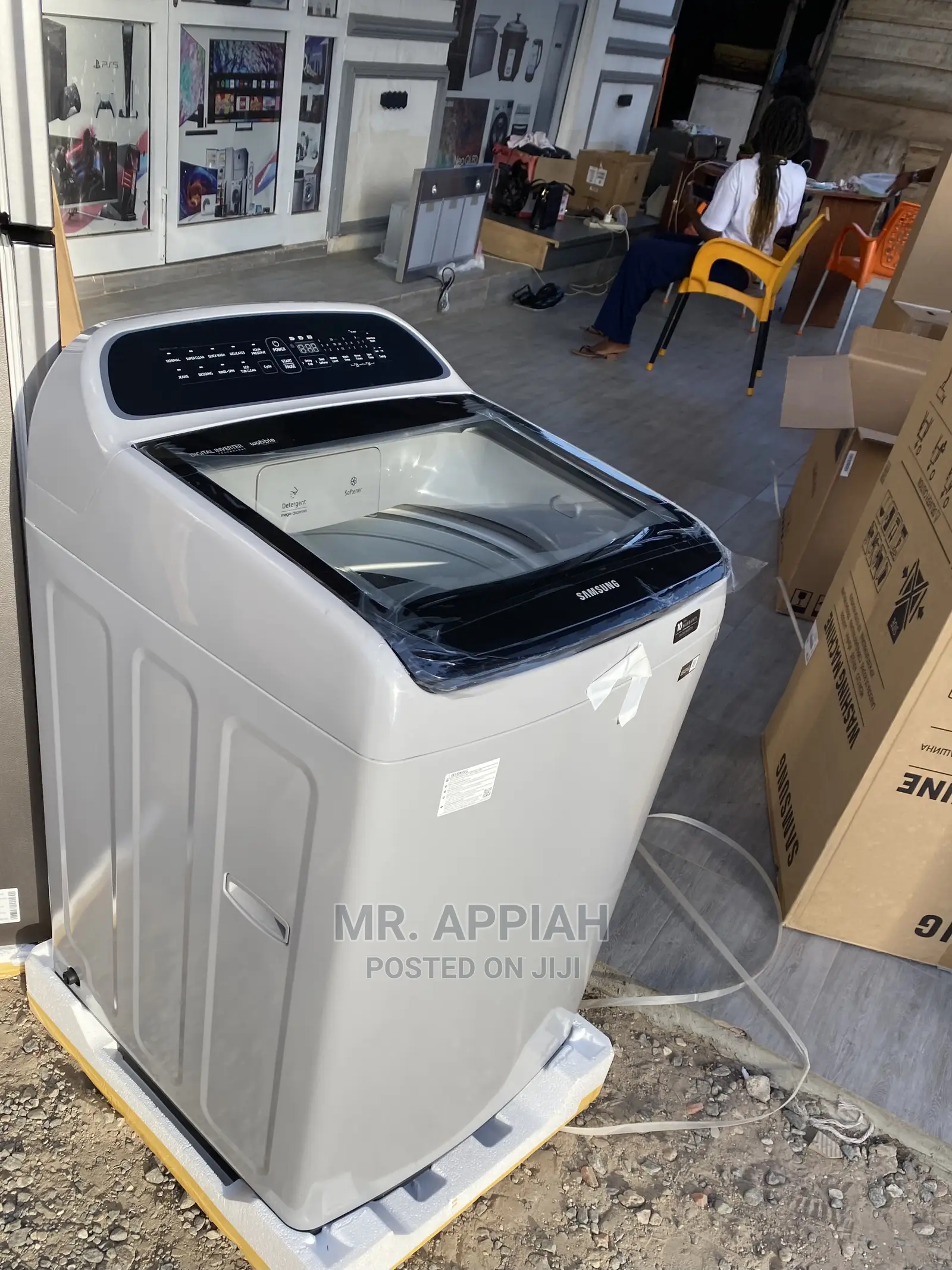 Effective Reliable Samsung 11kg Washingmachine(Wa11t5260by)