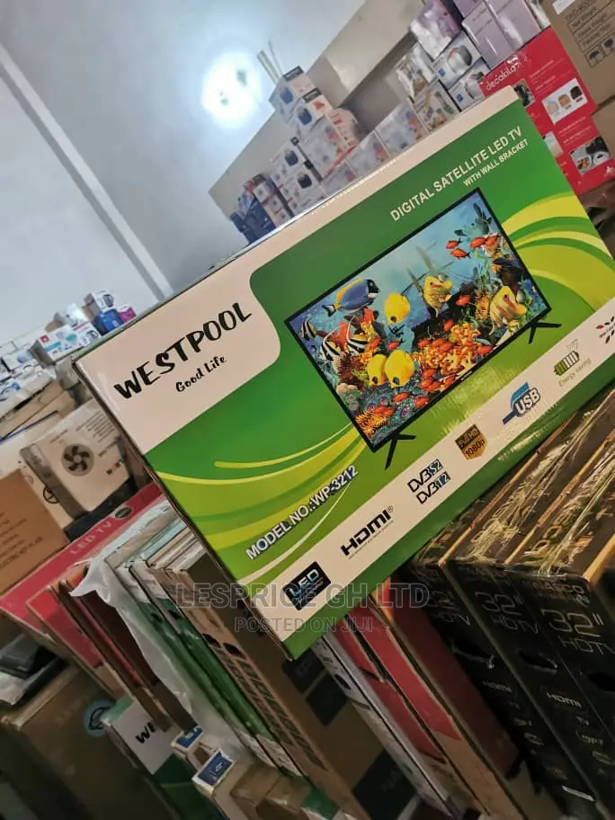 Top West Pool Satellite Digital Tv 32inches