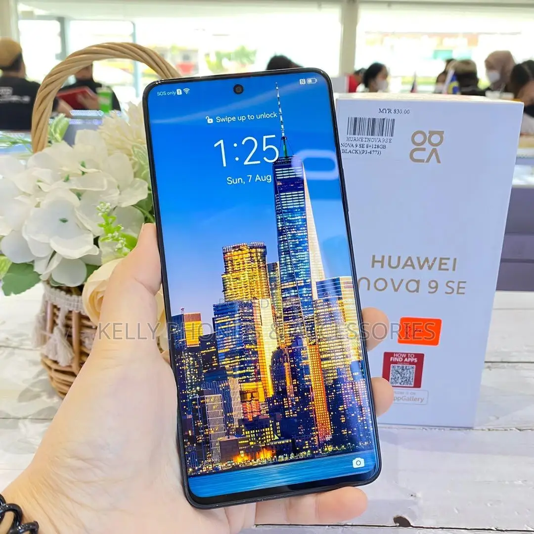 New Huawei Nova 9 SE 128 GB Black