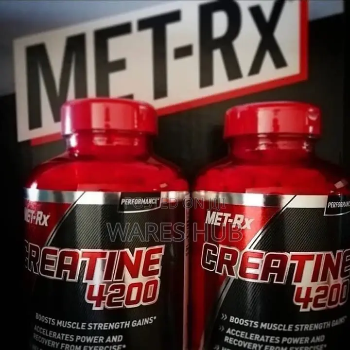 Creatine Met-Rx Muscle Gain Workout