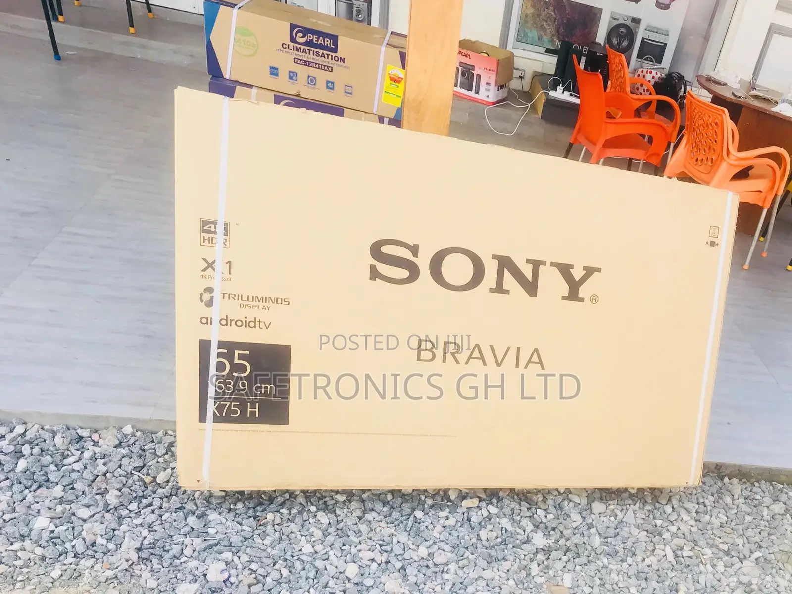 65 Inches LED Sony Glosy HDR Smart Tv