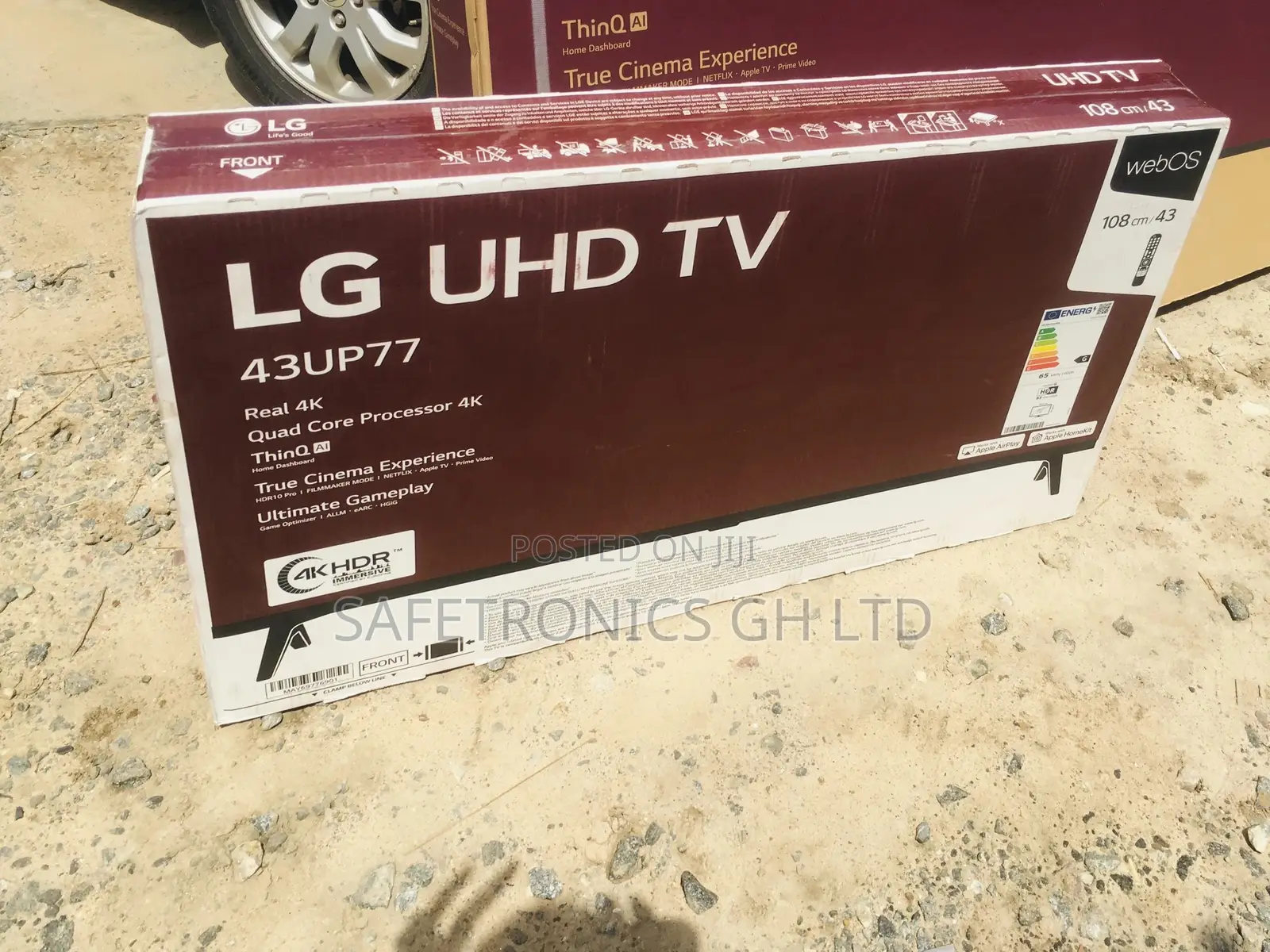 Smart LED UP77 Lg 43 Inches Glossy 