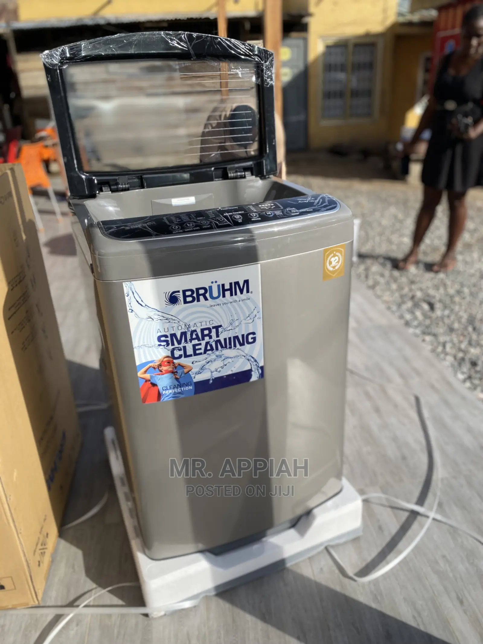 Newly in Stock Bruhm Smart 12kg Top Load Washingmachine 