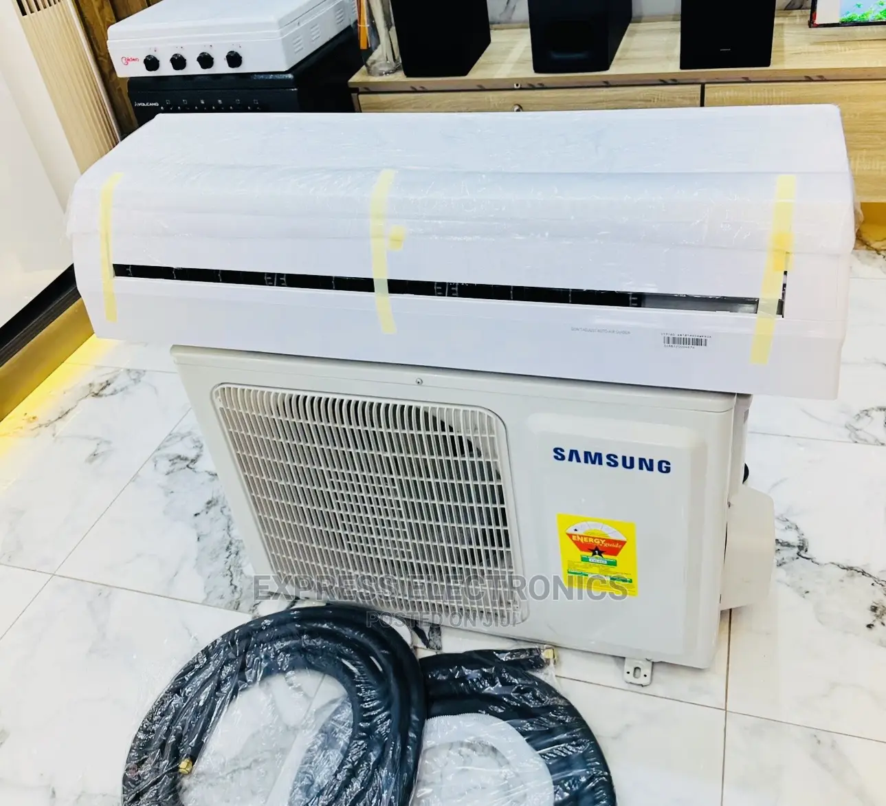 Dual Inverter Drainage System Samsung Split 1.5hp AC