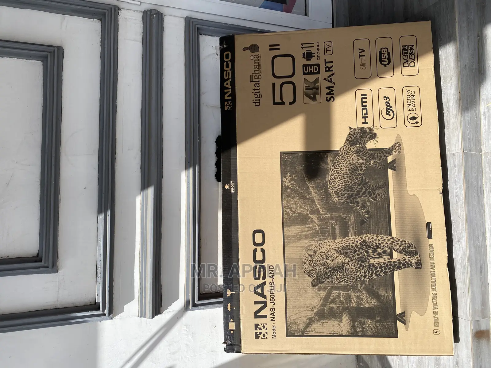 Newly in Stock Nasco 50 Inch Uhd Smart Tv(Nas-J50fus-And.