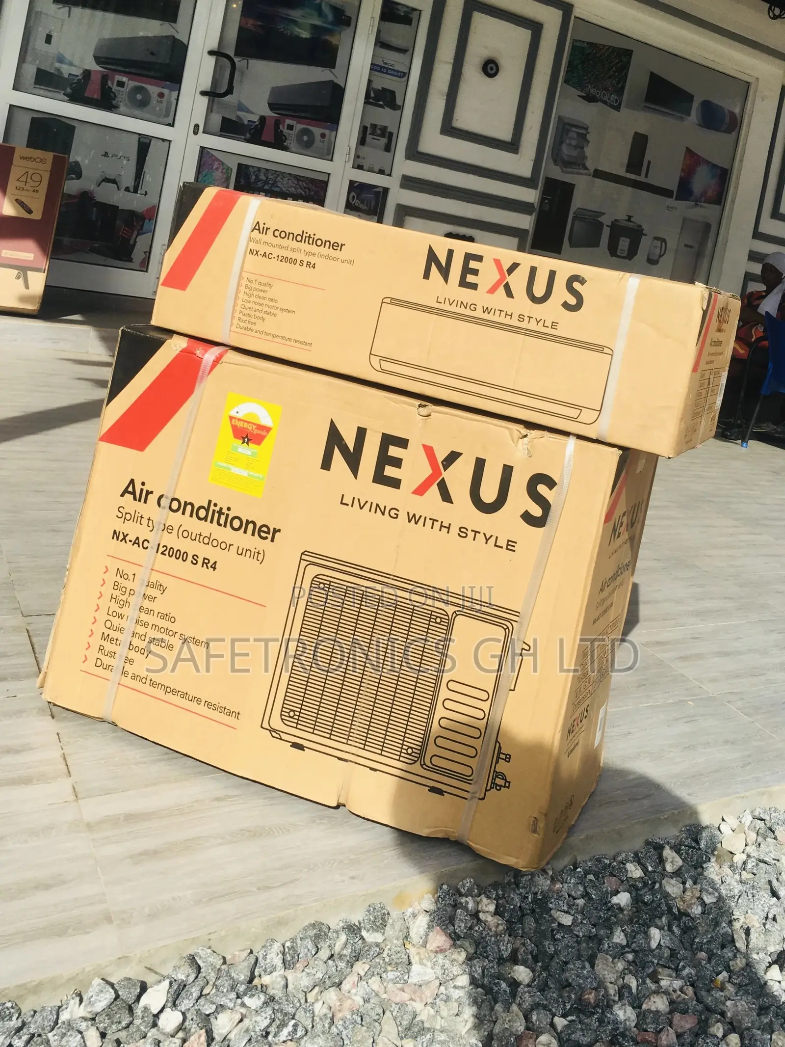 Text or Call Us on R410 Split Airconditioner Nexus 