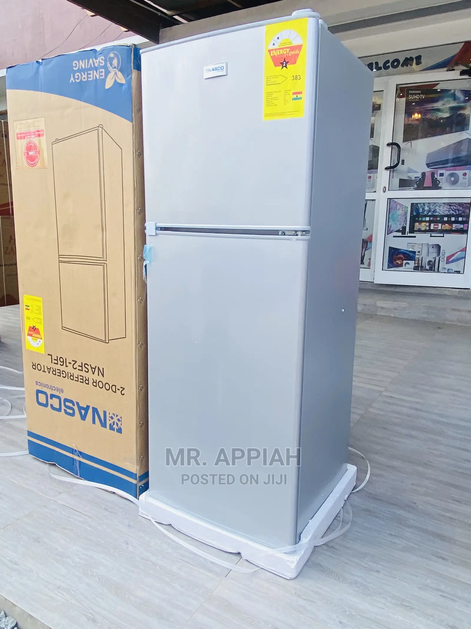 Quality Yet Affordable Nasco Double Door Fridge,Nascof2-16fl