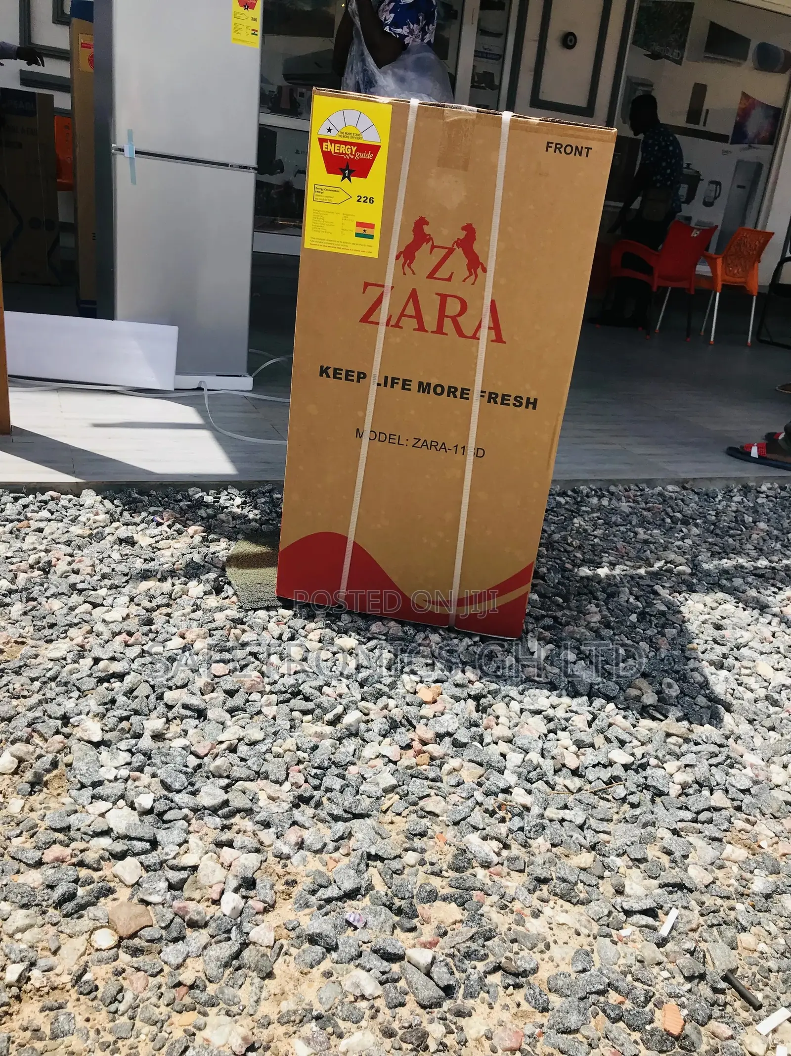 Zara Eco Friendly 82L Single Door Refrigerator 