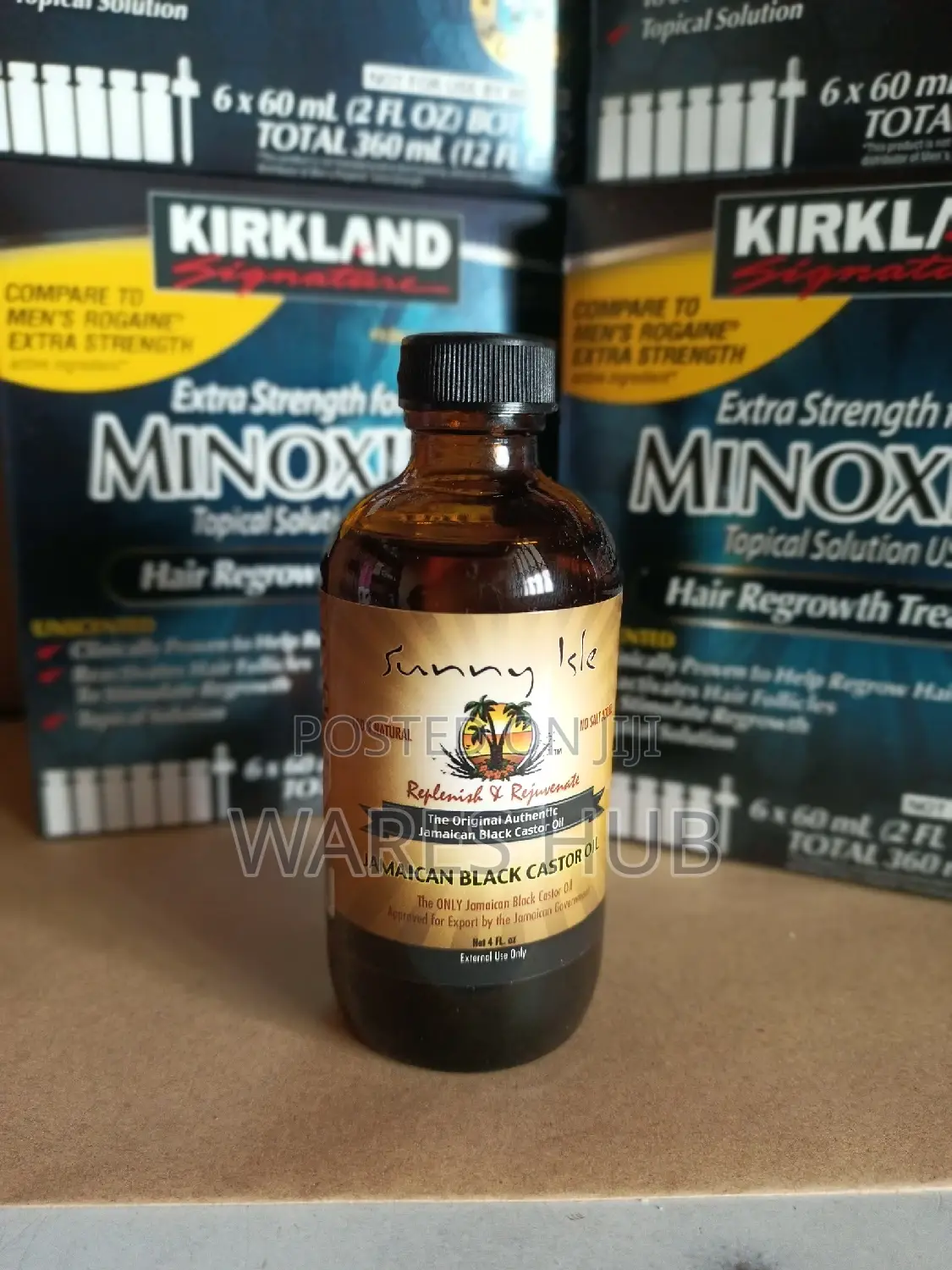 Jamaican Sunny Isle Castor Oil Black