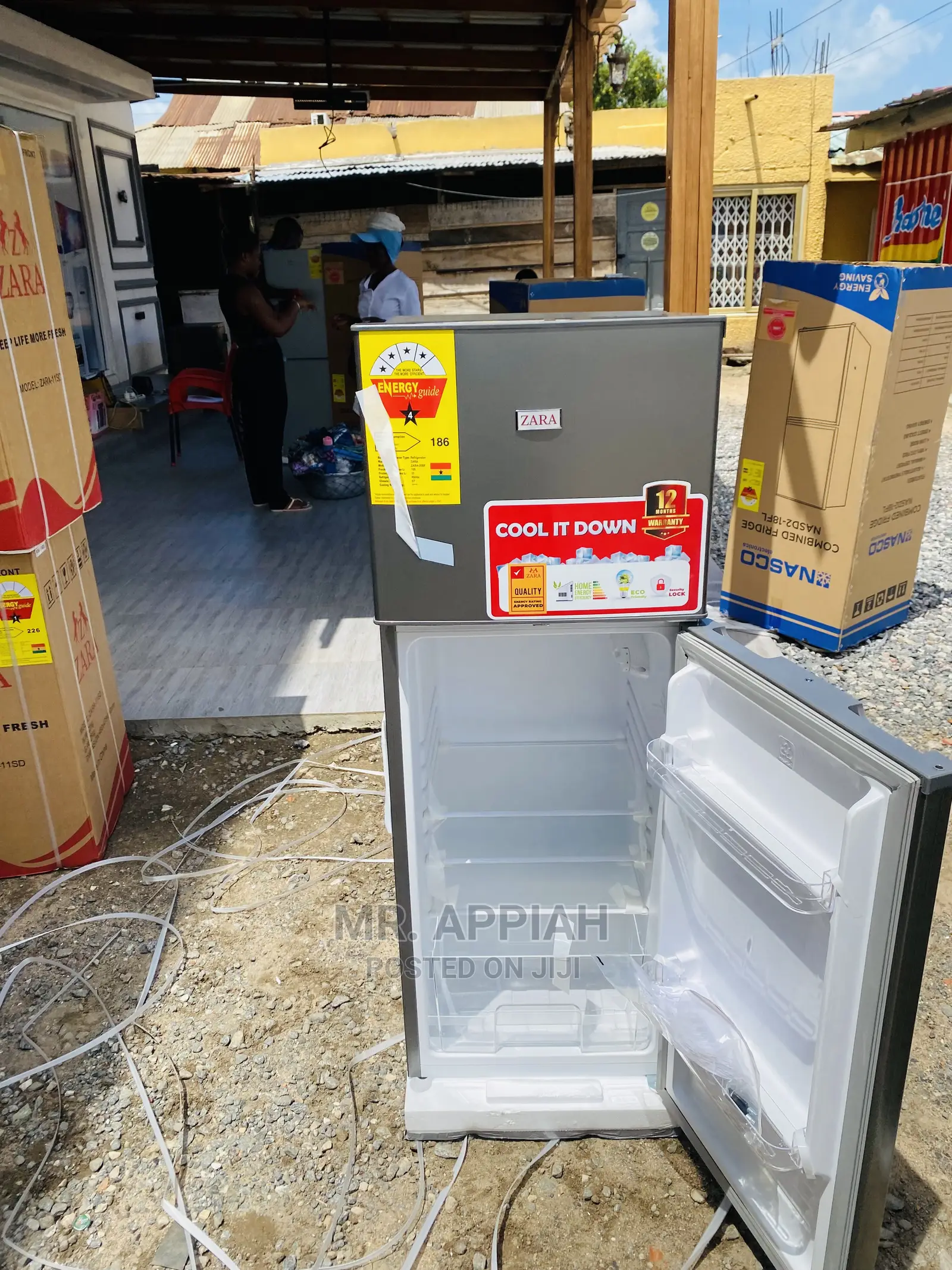 Sealed  Zara 201ltr Double Door Refrigerator(240BF).