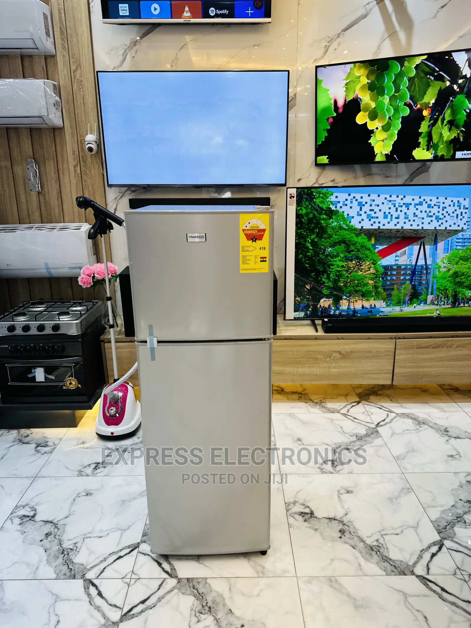 Get Discount on Nasco Top Freezer Double Door Nasd2-18fl