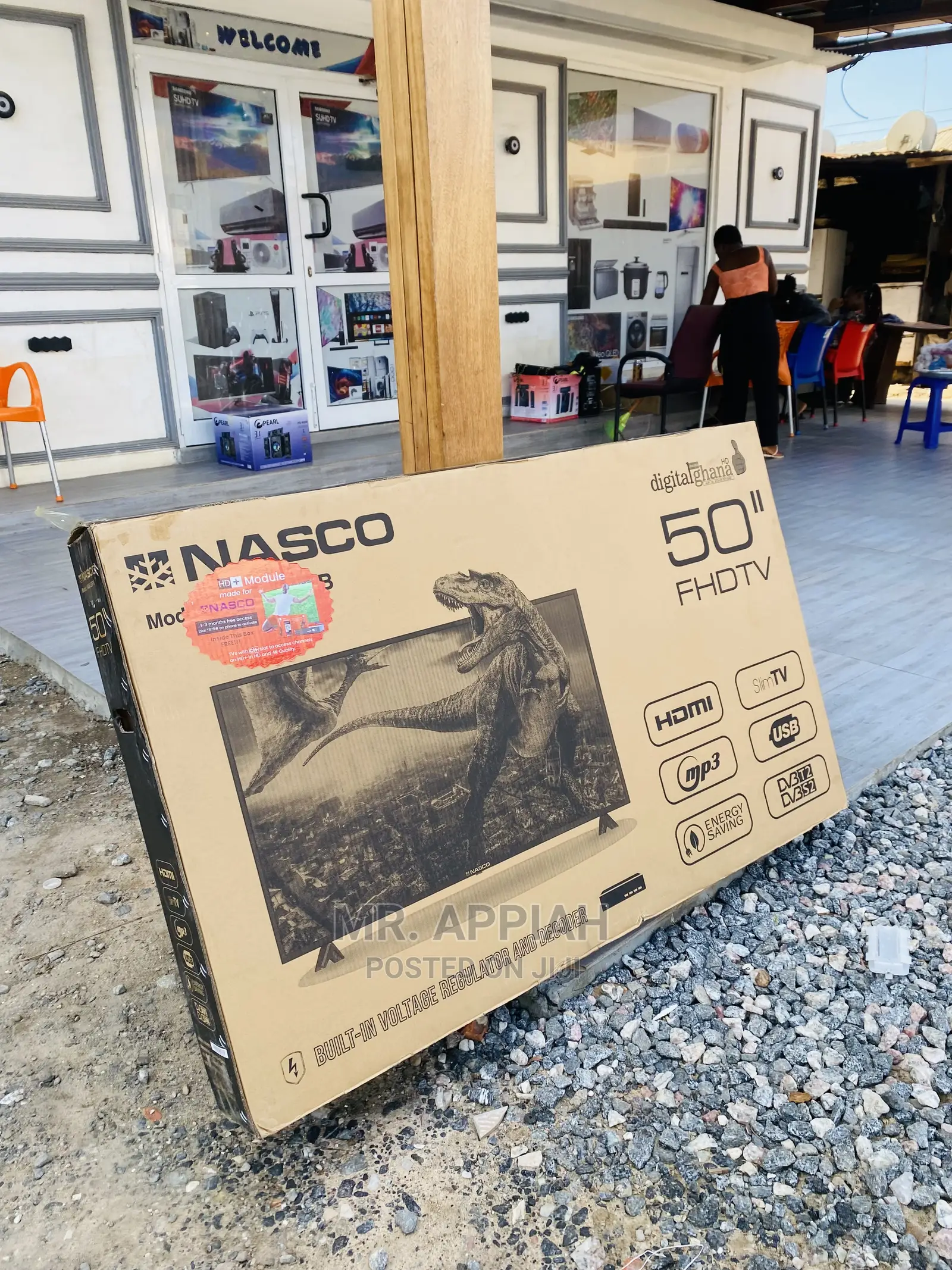 .Extremely Quality Nasco 50” Digital Satelite Smart Tv