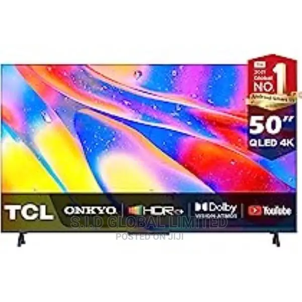 TCL 50'' Qled C645 Android/Google UHD 4K Smart Tv
