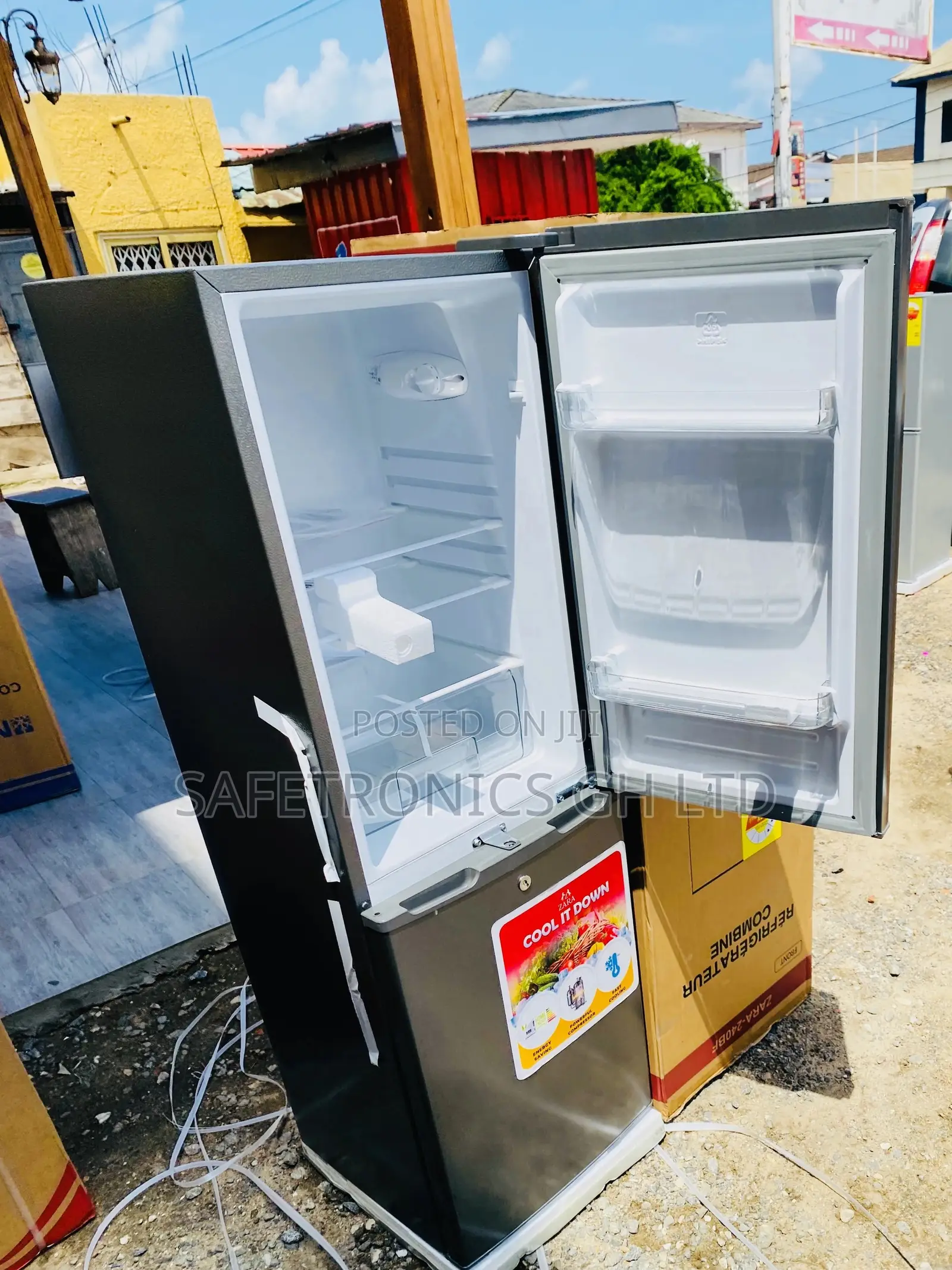 Zara Fridge Bottomfreezer Quality Doubledoor Zara-240bf 