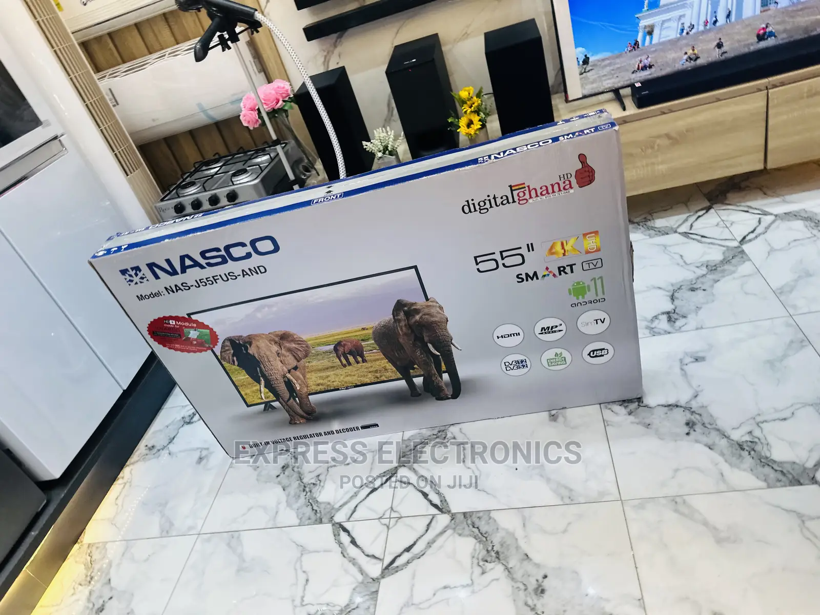 Best and Affordable Price UHD Smart 55”Nasco Tv 