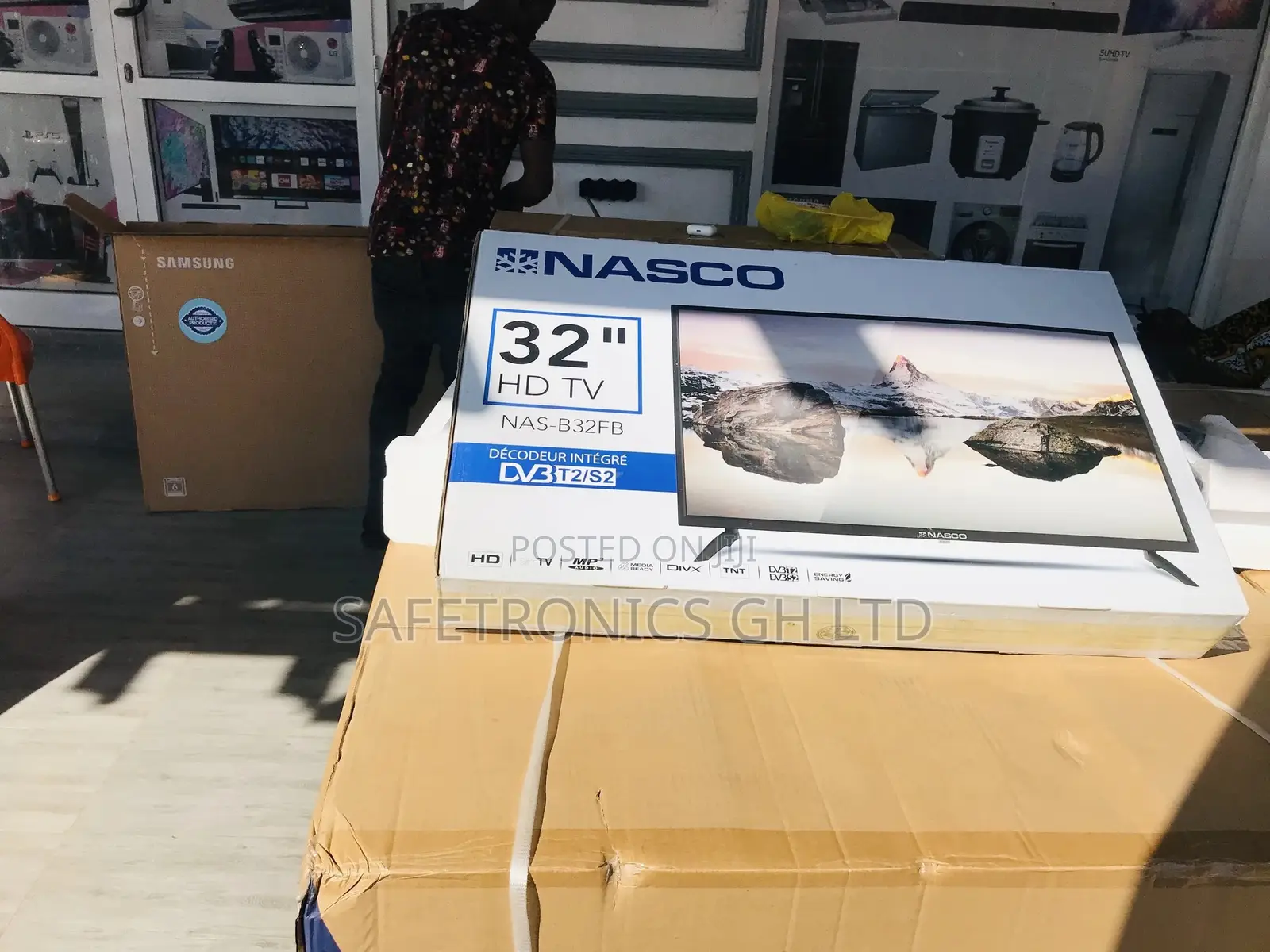 Nasco 32 Inches Affordable LED Digital Glossy Tv