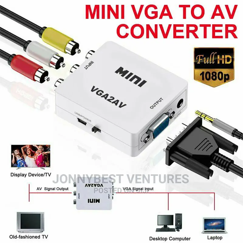 VGA to AV Converter