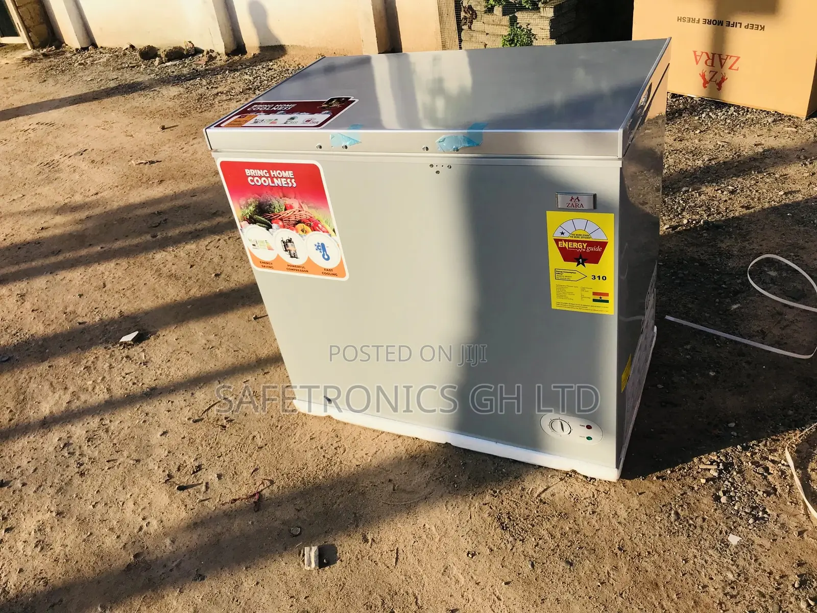 Zara 200 Liters Unique Chest Freezer Zara-260 Singledoor 