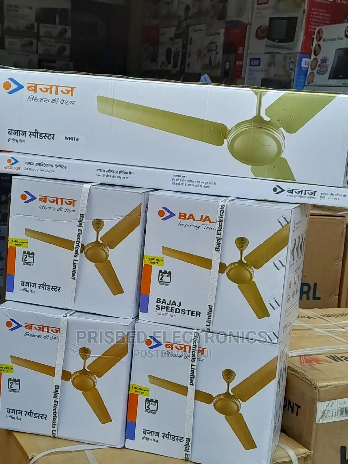 Bajaj Ceiling Fan 56" Long Blade (Speedster)