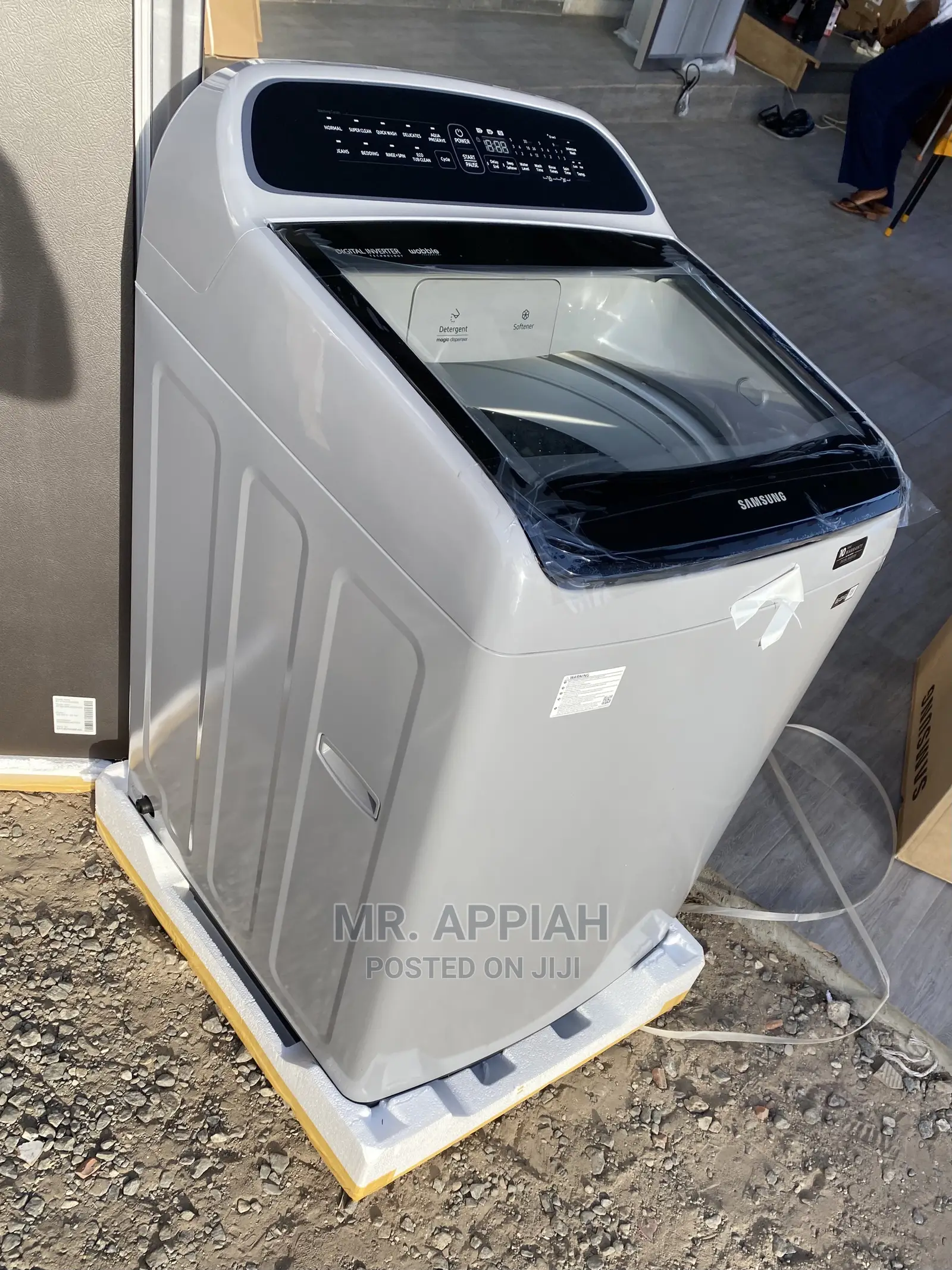 Dual Force Pulsator Samsung 11KG Top Load Washingmachine.