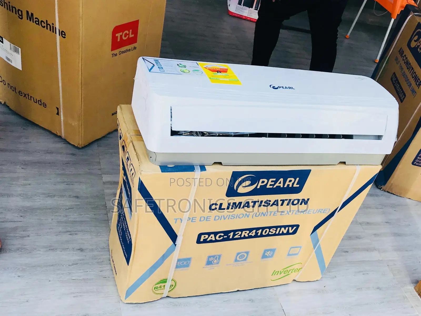 Quality Inverter 1.5hp Airconditioner Split R410gas Pearl 