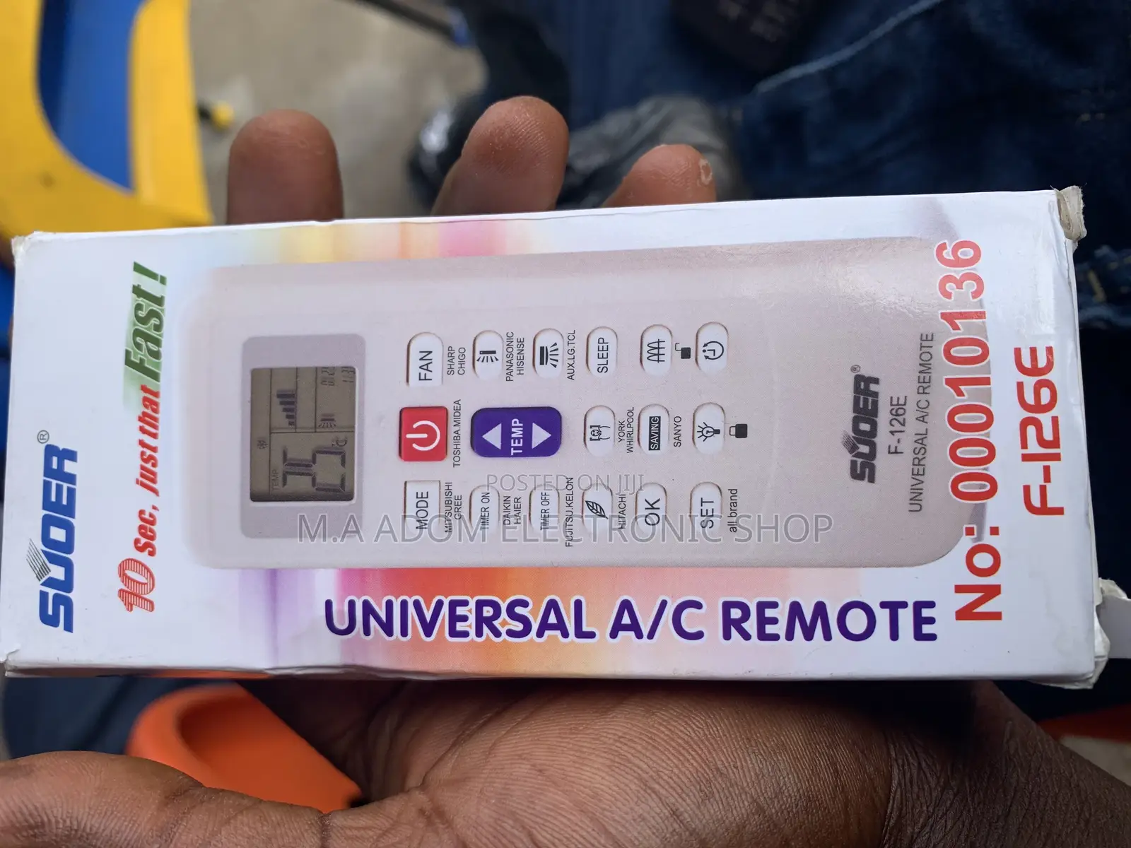 Universal AC Remote