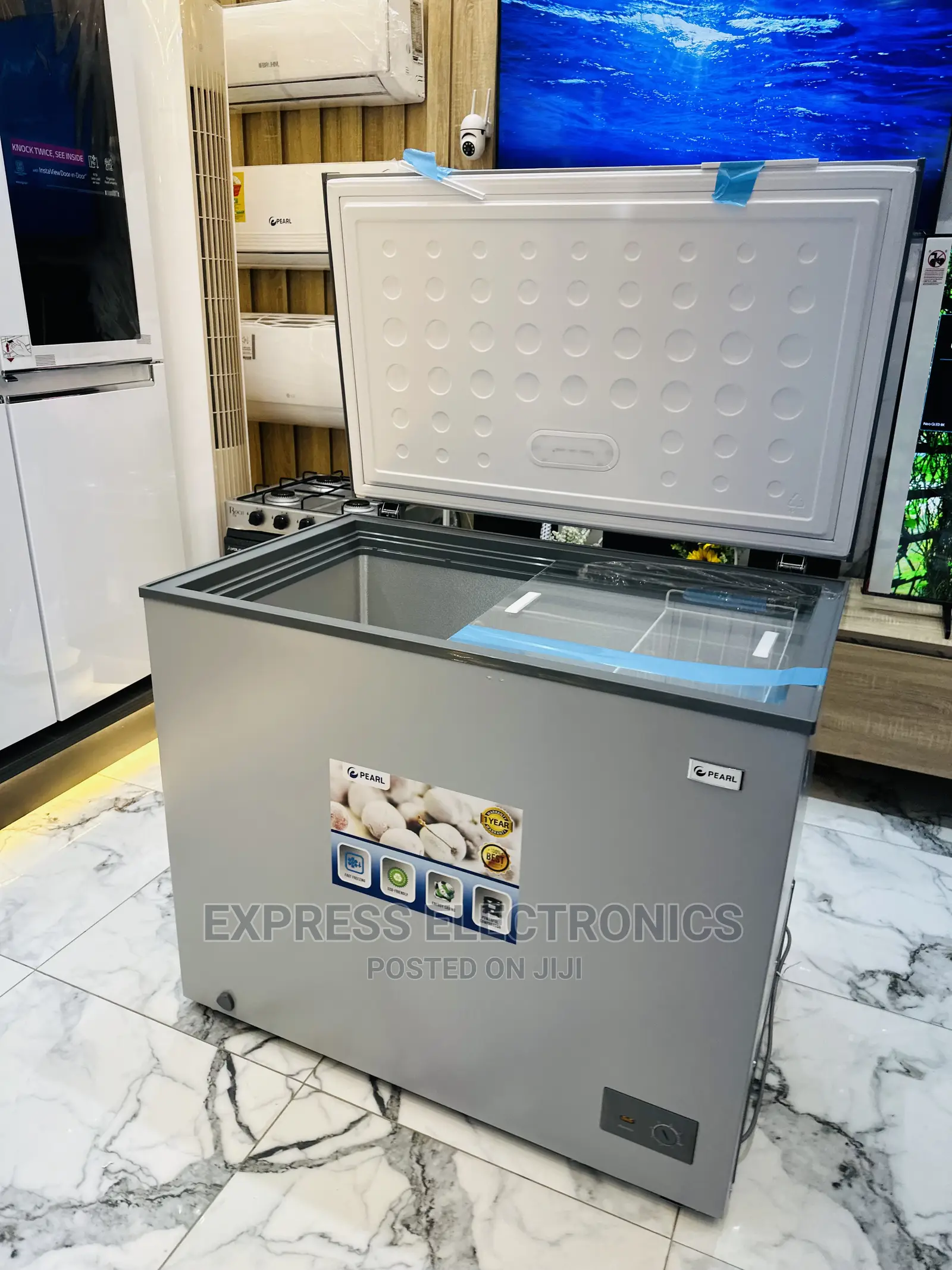 Temperature Control Chest Freezer Single Door PCF-290 Pearl