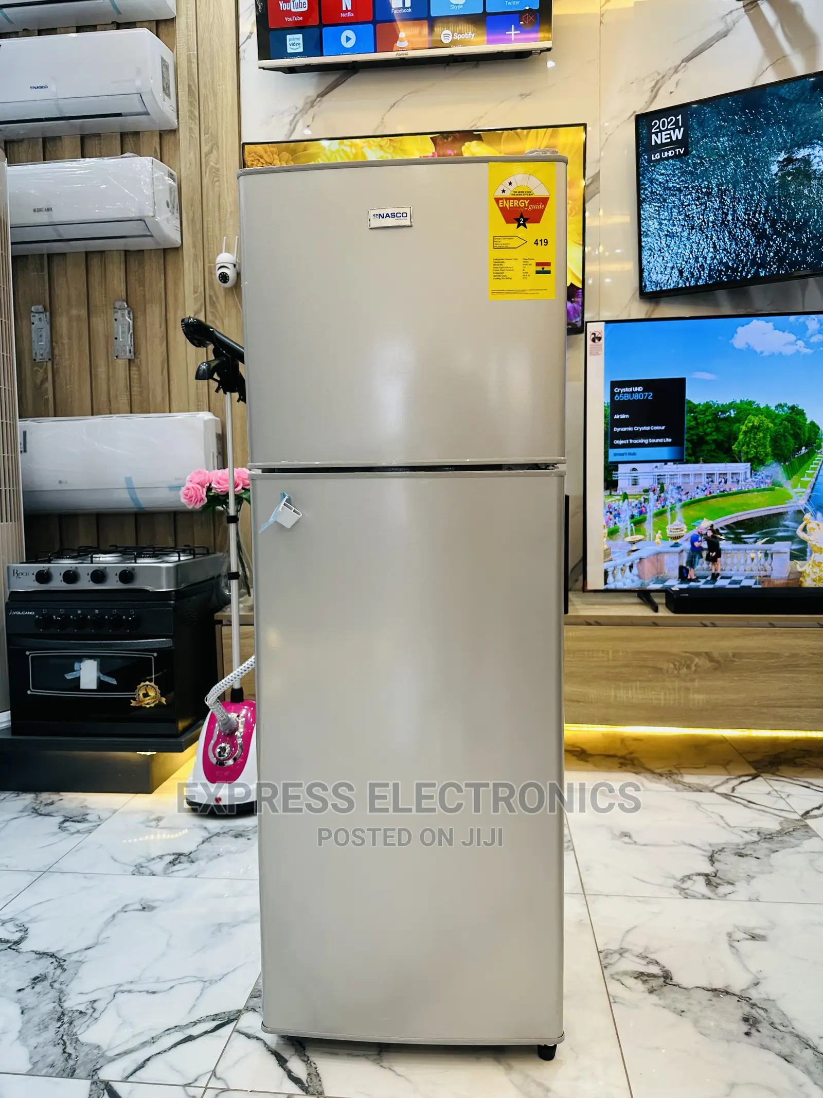 Whisper Quiet  Nasf2-18fl Nasco Double Door Fridge