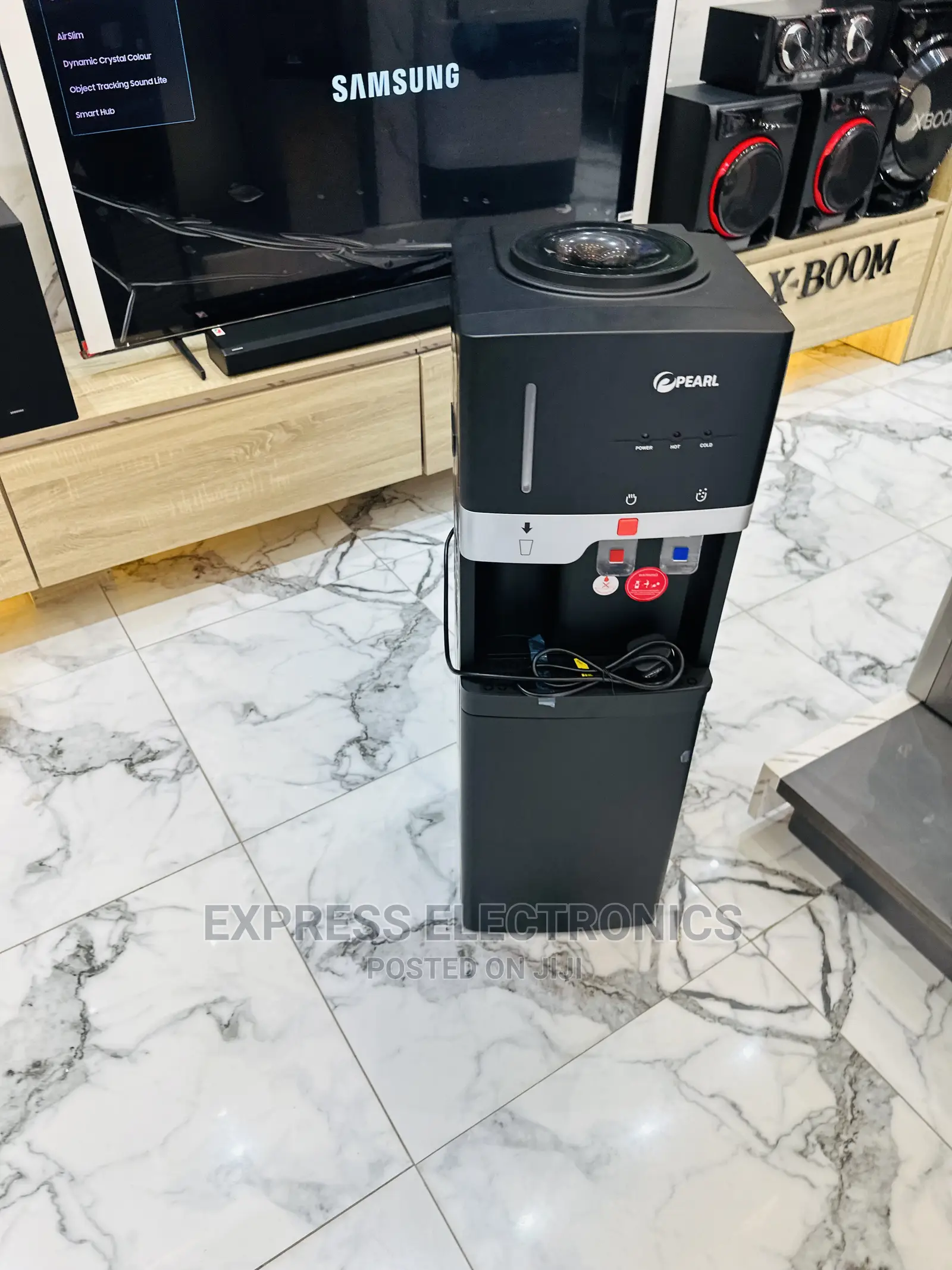Free Standing Water Dispenser Black PWD-1117FL Pearl