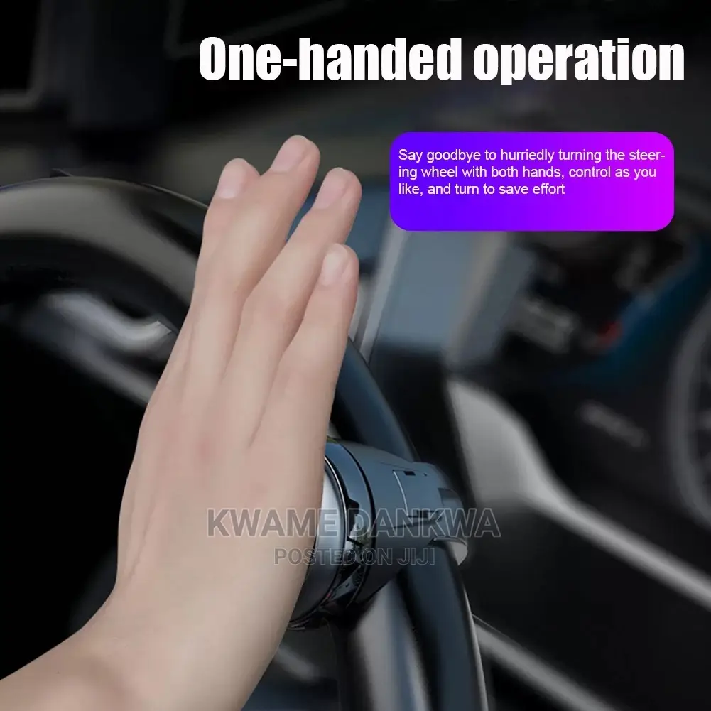 360 Degree Rotational Car Steering Wheel Directional Booster