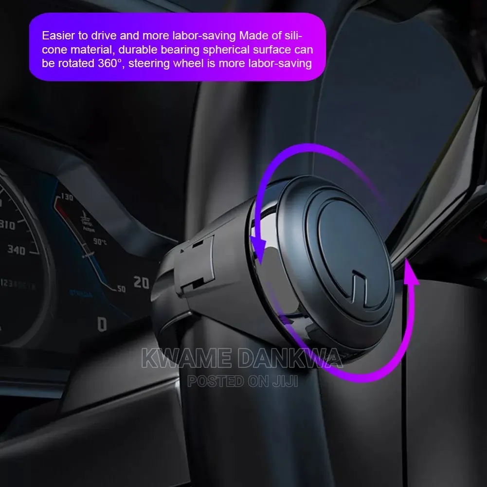 360 Degree Rotational Car Steering Wheel Directional Booster