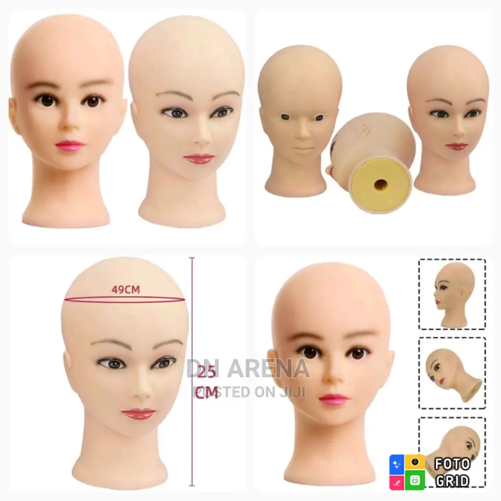 Soft Mannequin Heads for Wigs Display/ Wigs Stand