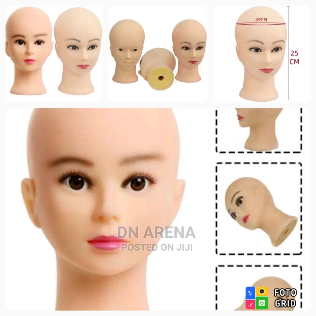 Soft Mannequin Heads for Wigs Display/ Wigs Stand