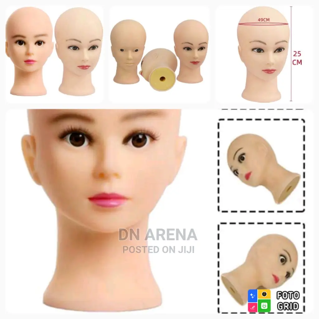 Soft Mannequin Heads for Wigs Display/ Wigs Stand