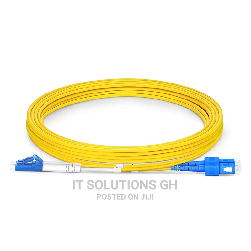 LC/UPC to SC/UPC Patch Cord / Single Mode Duplex / 3M