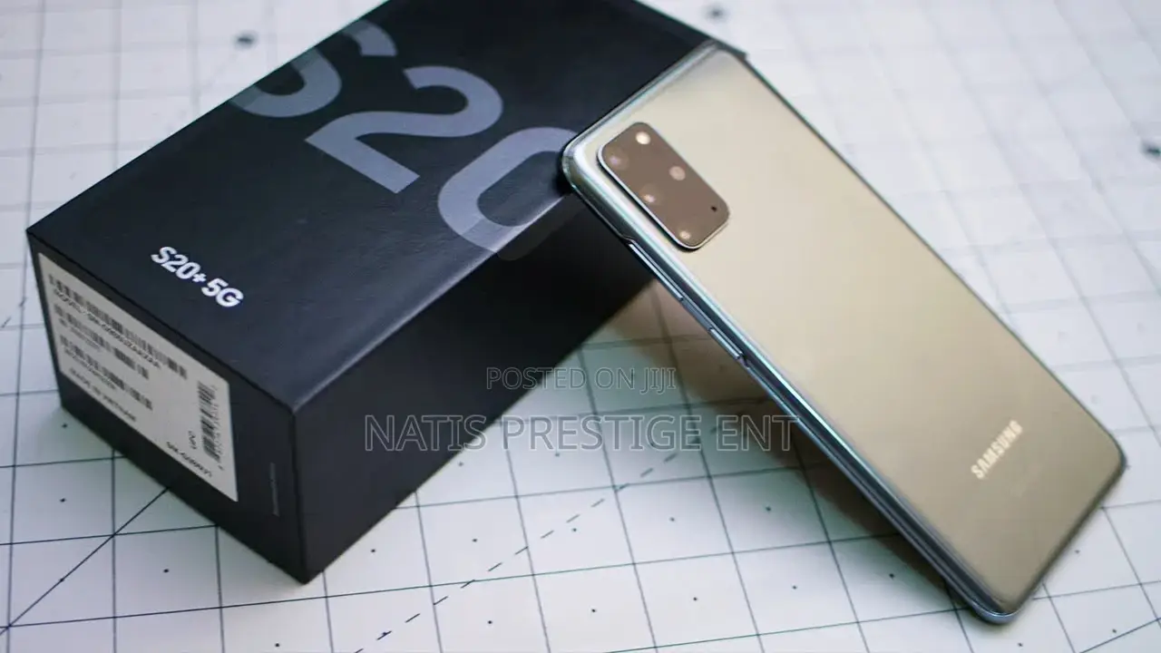 New Samsung Galaxy S20+ 5G 256 GB Black