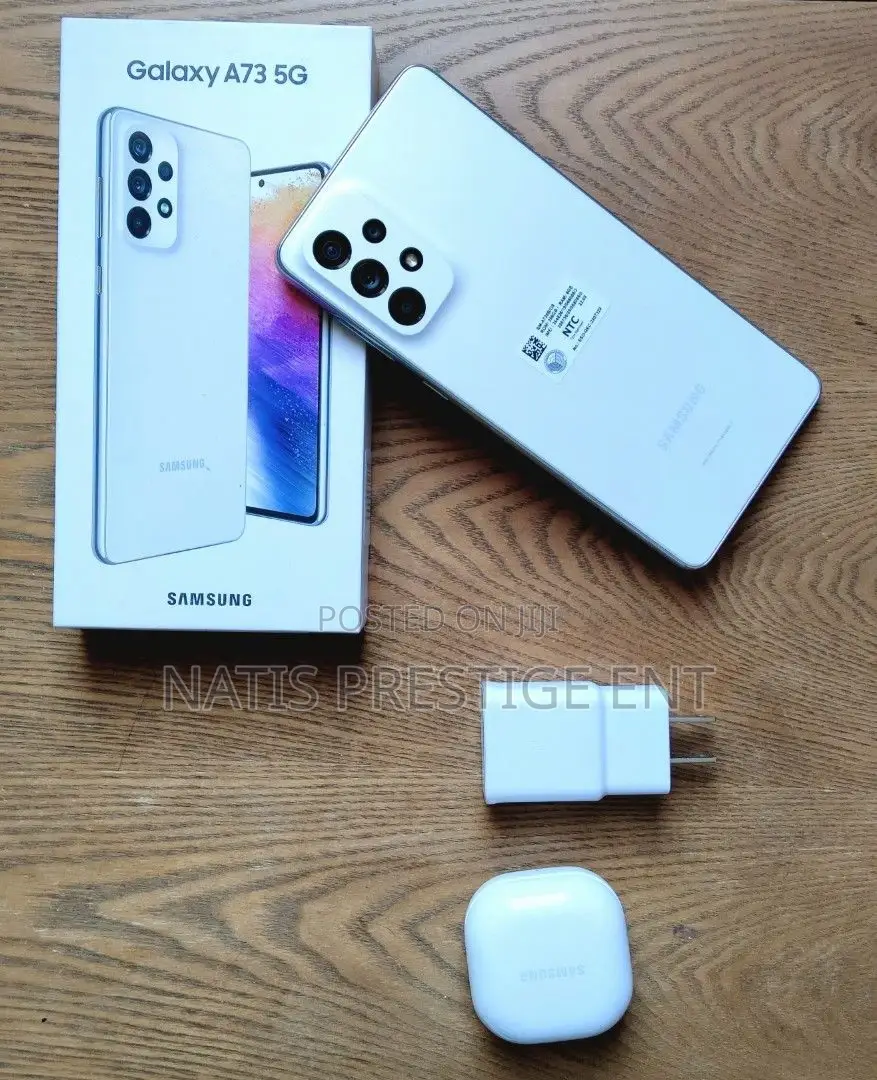 New Samsung Galaxy A73 5G 256 GB White