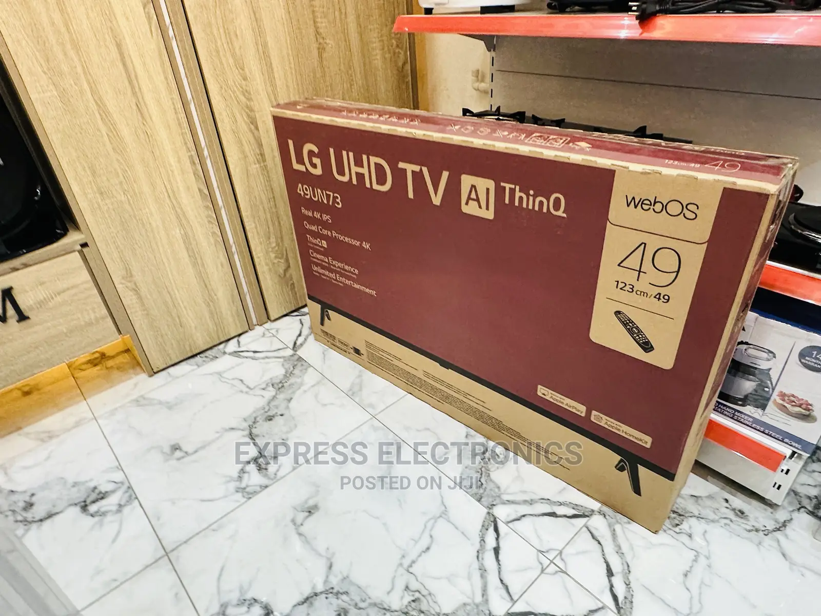 High Quality Sleek LG49UN7340 UHD Glossy Tv 
