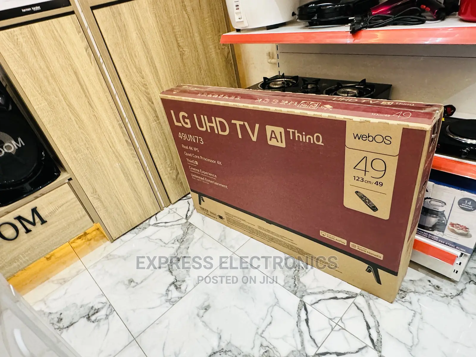 High Quality Sleek LG49UN7340 UHD Glossy Tv 