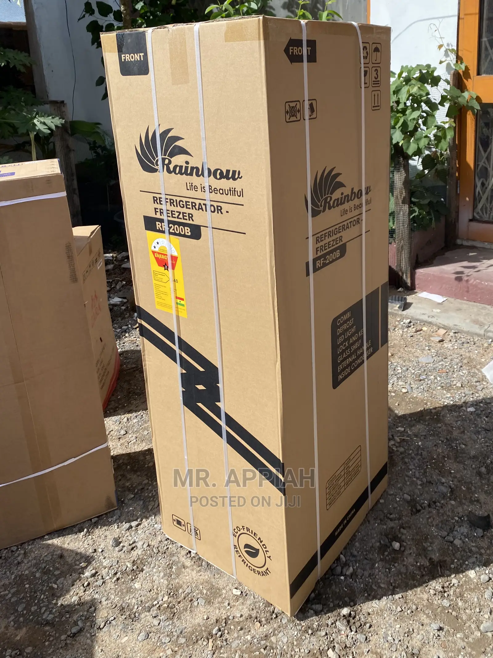Extremely Chilling RainbowBottomfreezer Fridge(RF-200b)140l