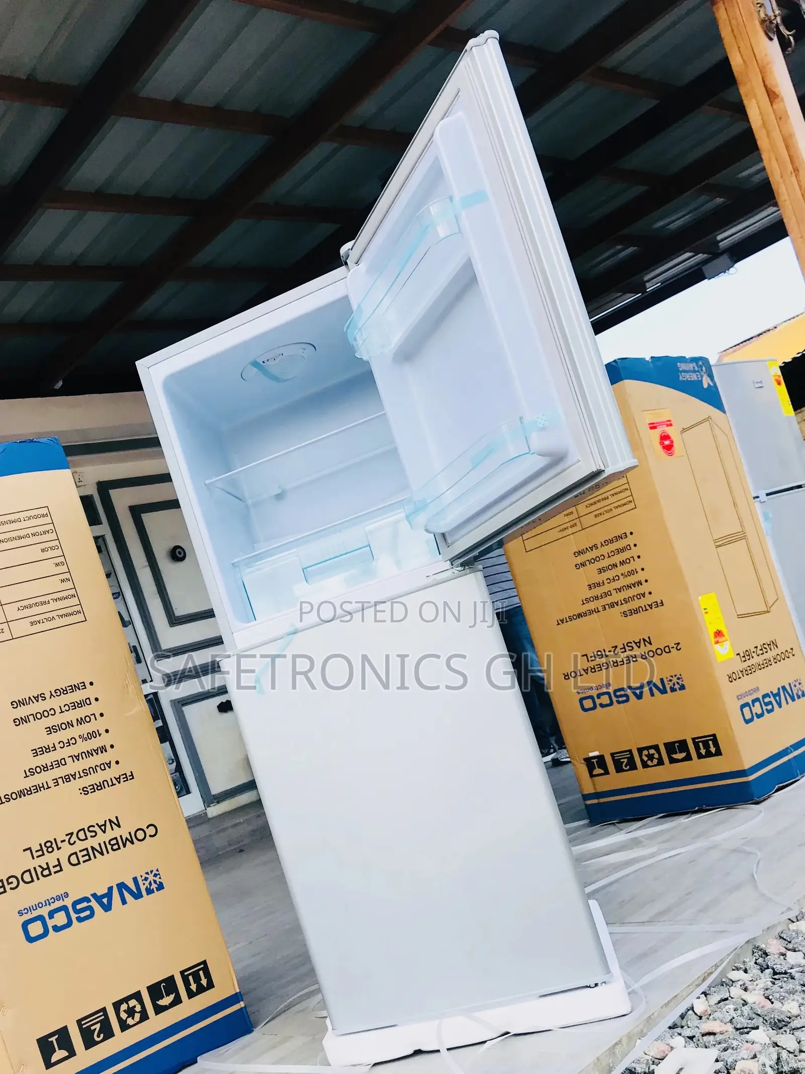 Nascof2-18fl Topfreezer Doubledoor Nasco Fridge