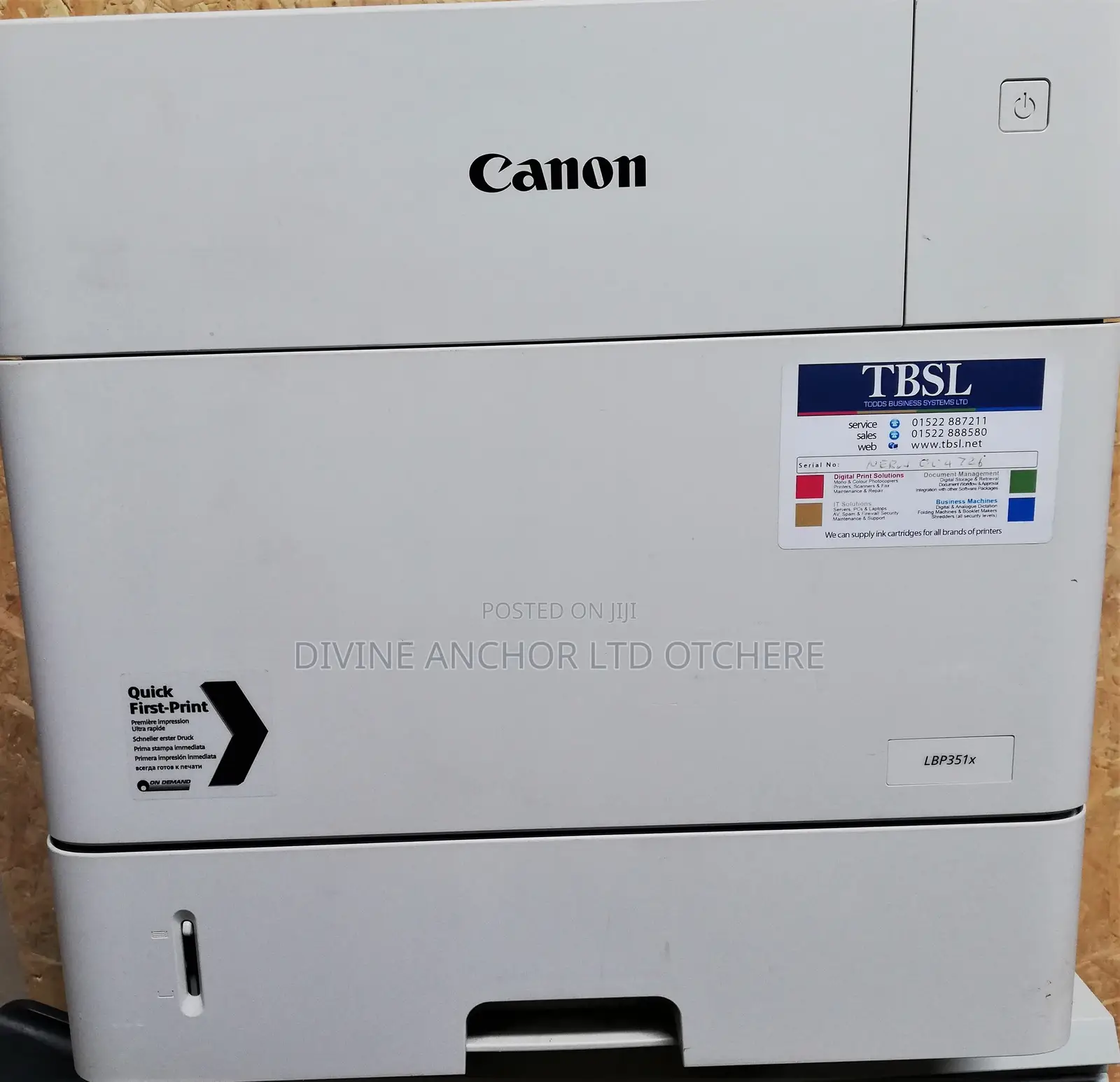 Canon Lbp351x A4 Printer (Duplexer)