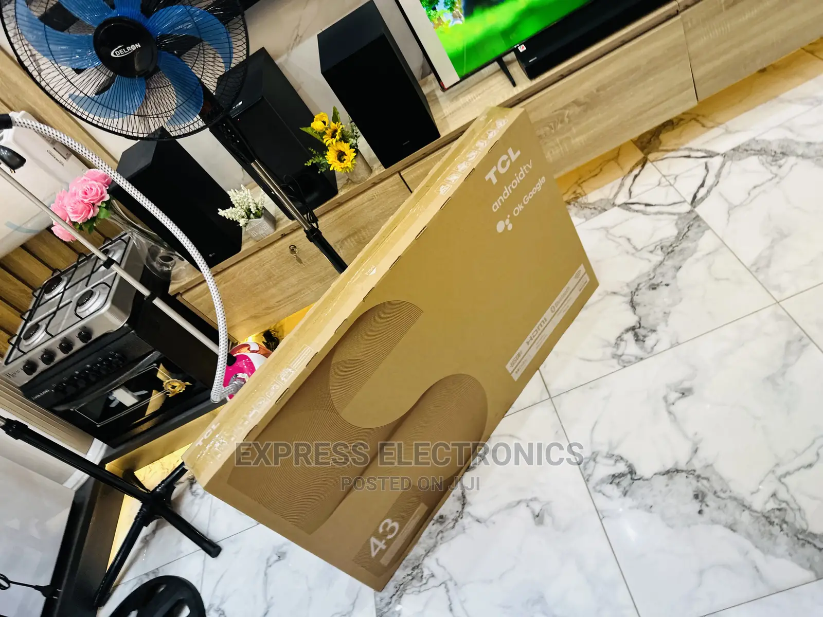 Pure FHD Smart Android Sleek TCL 43S5400A 43”