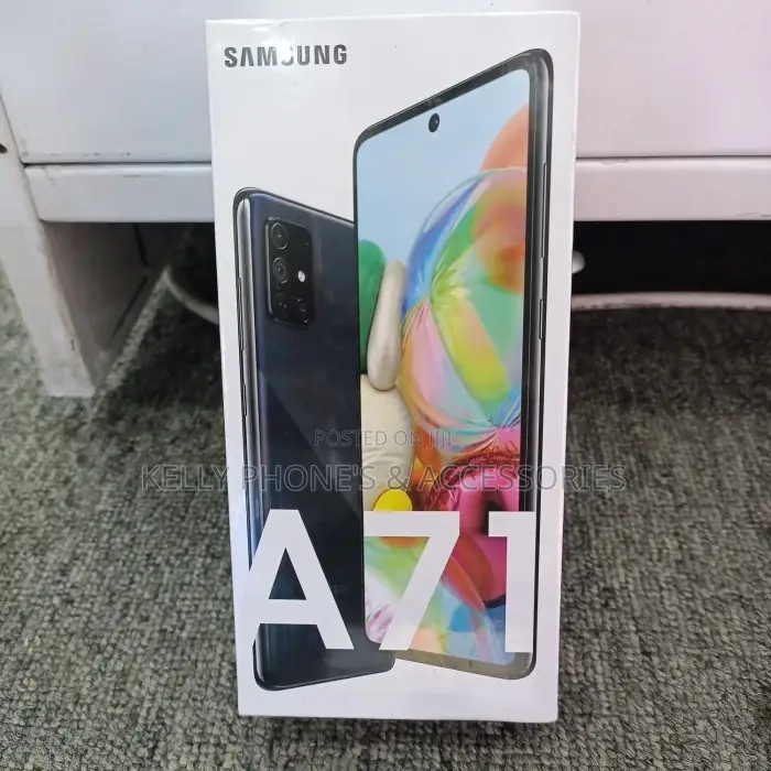 New Samsung Galaxy A71 5G 128 GB Black