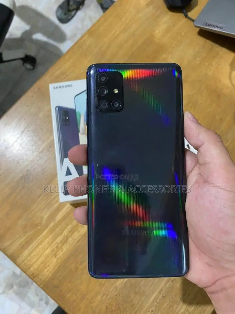 New Samsung Galaxy A71 5G UW 128 GB Black