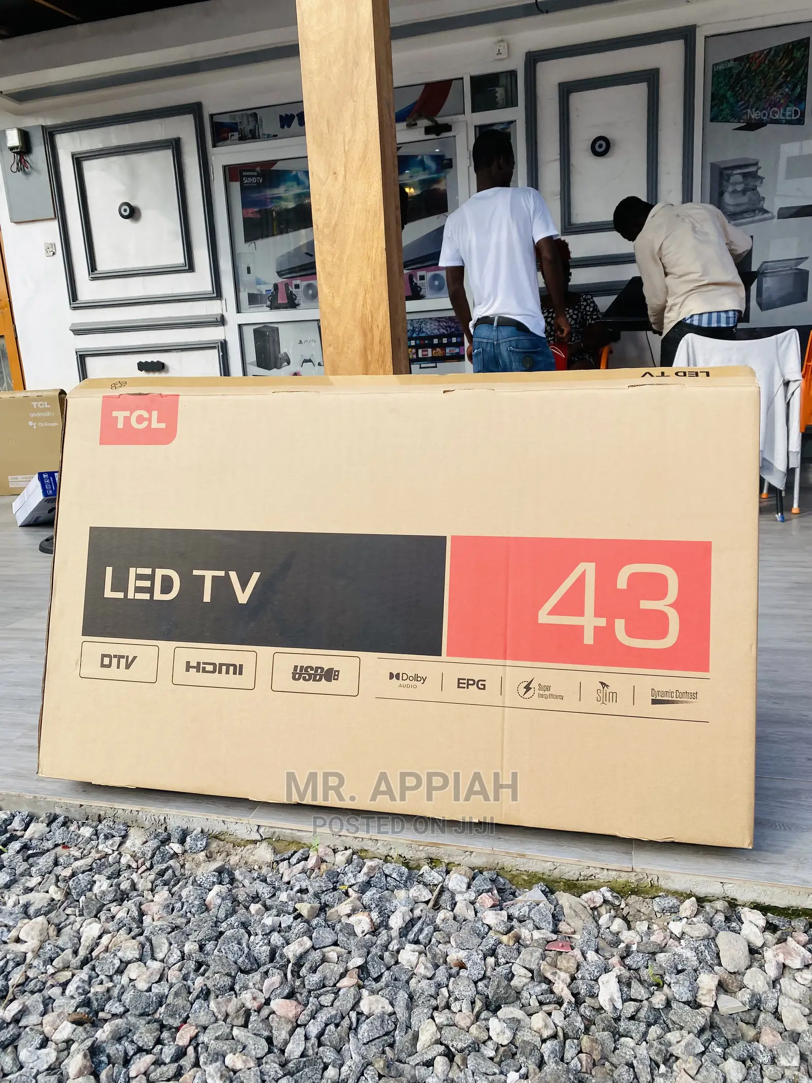 Long Lasting TCL 43 Inch Smart LED FHD Basic Black 43d3200,-