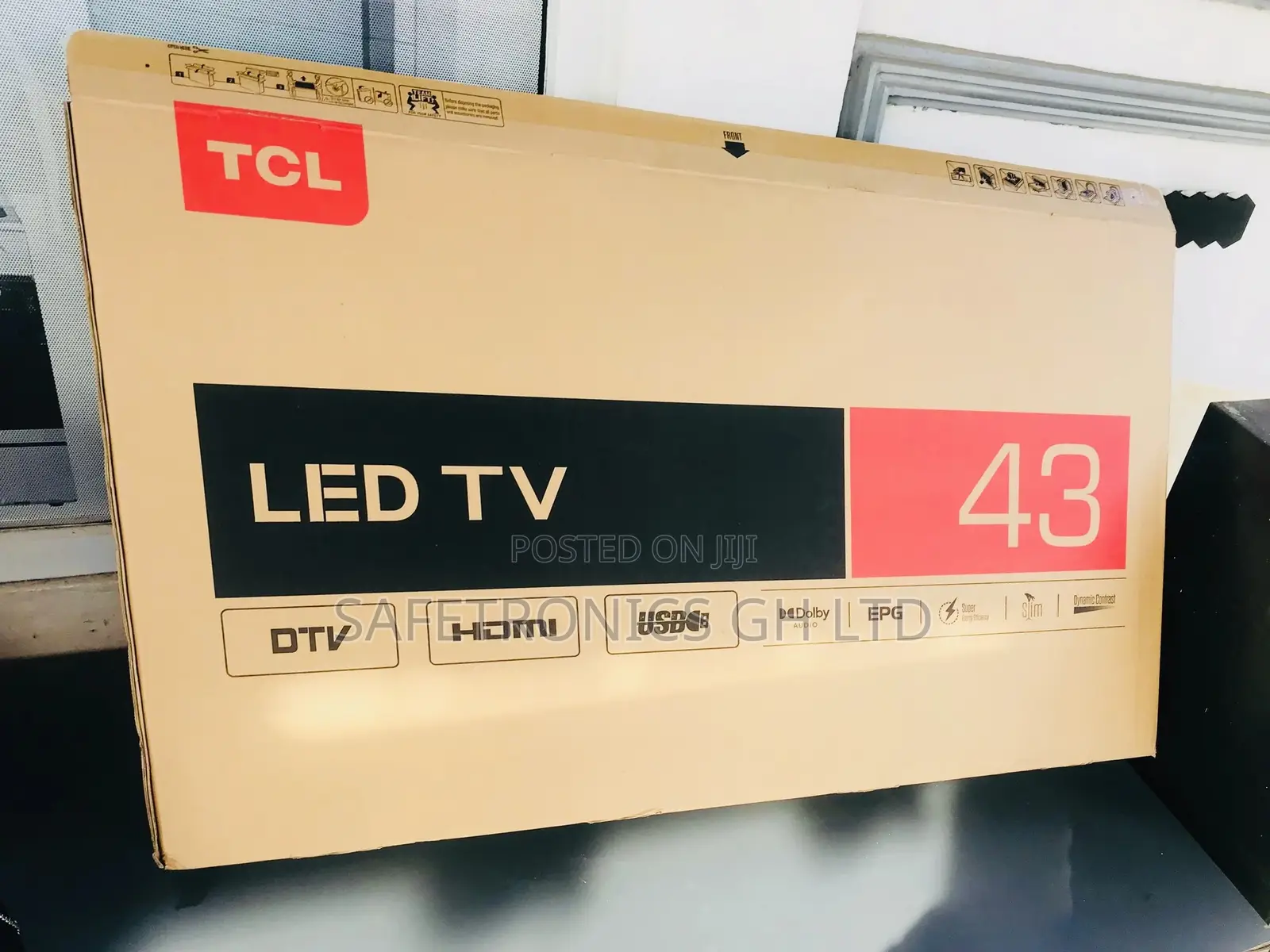 Text for Glossy P635 43 Inches FHD TCL LED