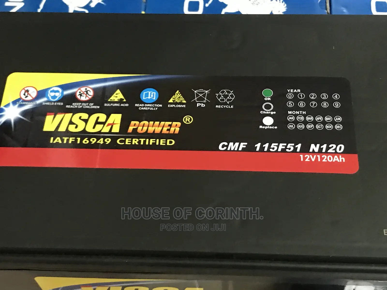 21 Plates Battery - Visca